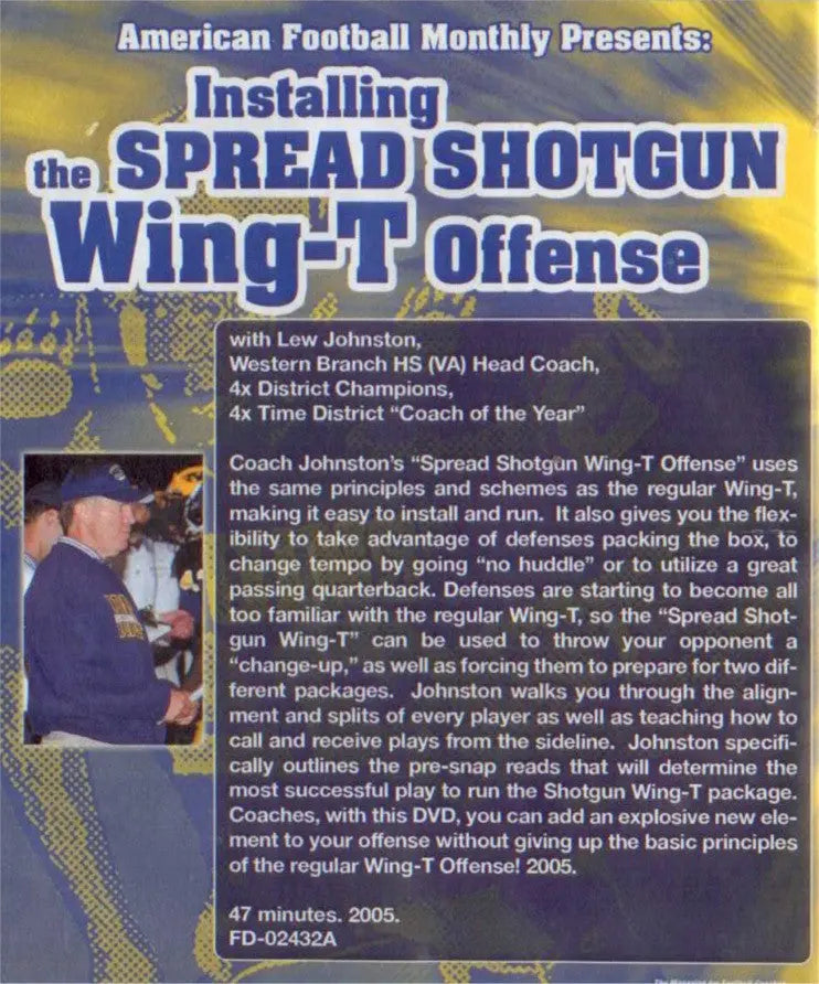 (Rental)-Installing The Spread Shotgun Wing-t Offense