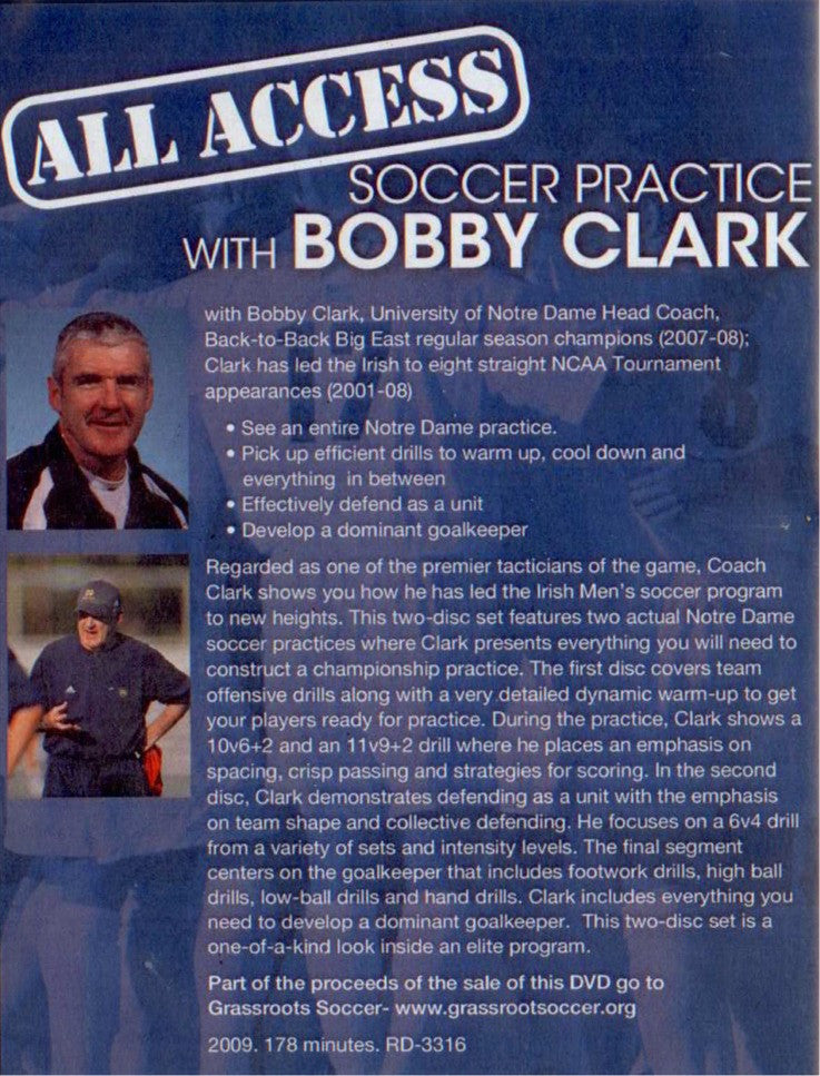 (Rental)-All Access Soccer Practice with Bobby Clark