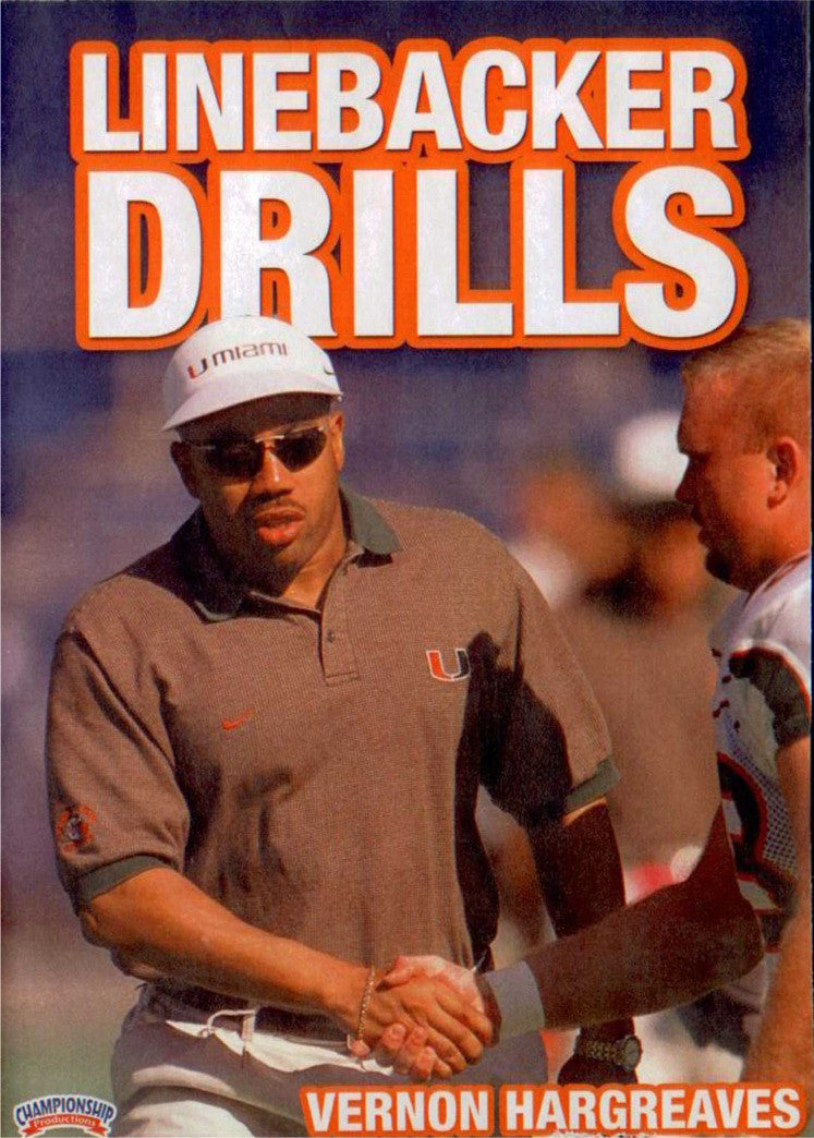 Linebacker Drills Dvd(hargreaves) by Vernon Hargreaves Instructional Basketball Coaching Video