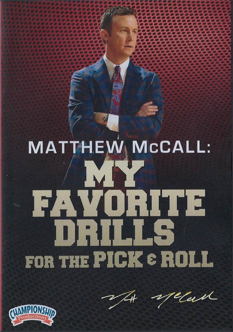 Matthew McCall: My Favorite Pick & Roll Drills by Matthew McCall Instructional Basketball Coaching Video