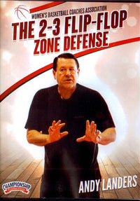 Thumbnail for 2-3 Flip Flop Zone Defense by Andy Landers Instructional Basketball Coaching Video