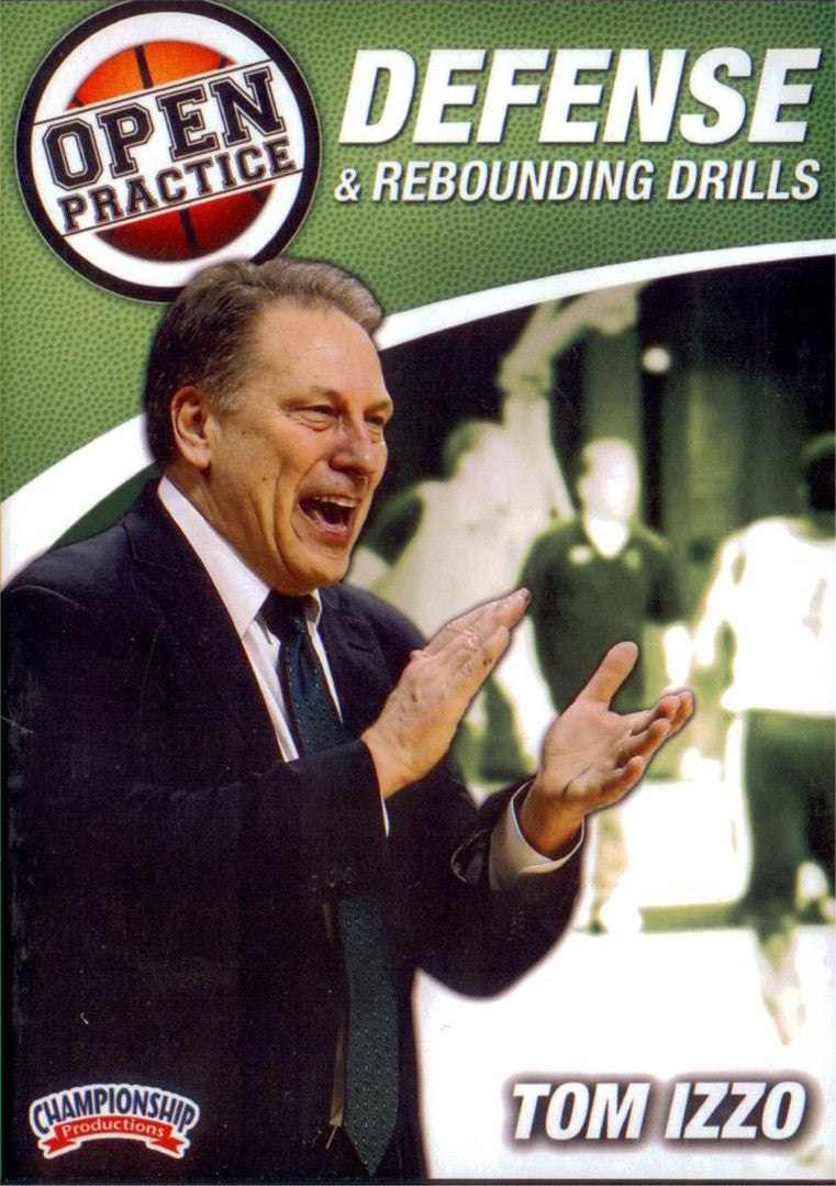 Defense & Rebounding Drills by Tom Izzo Instructional Basketball Coaching Video