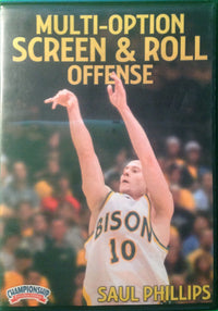Thumbnail for Multi--option Screen And Roll Offense by Saul Phillips Instructional Basketball Coaching Video