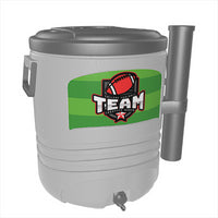 Thumbnail for Enfriador de agua personalizado para la línea lateral del equipo | 5 o 10 galones 