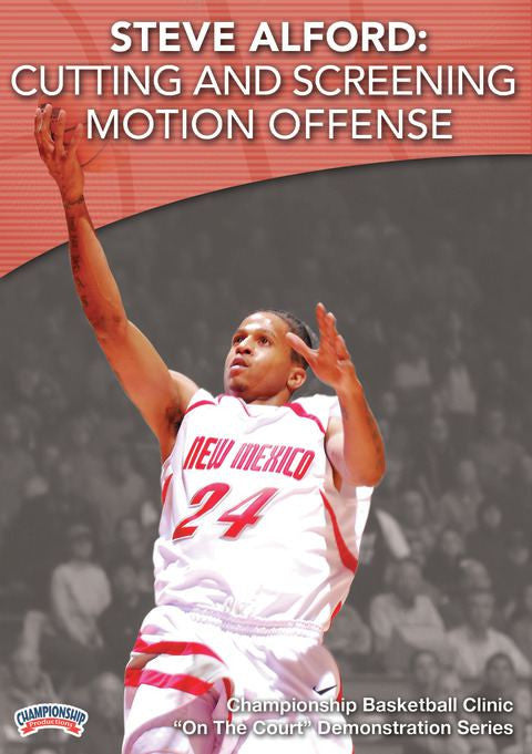 Cutting And Screening Motion Offense by Steve Alford Instructional Basketball Coaching Video