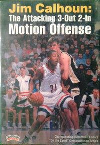 Thumbnail for The Attacking 3--out--2--in Motion by Jim Calhoun Instructional Basketball Coaching Video