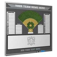 Thumbnail for Baseball-Softball Wall Mounted Locker Room Magnetic Whiteboard