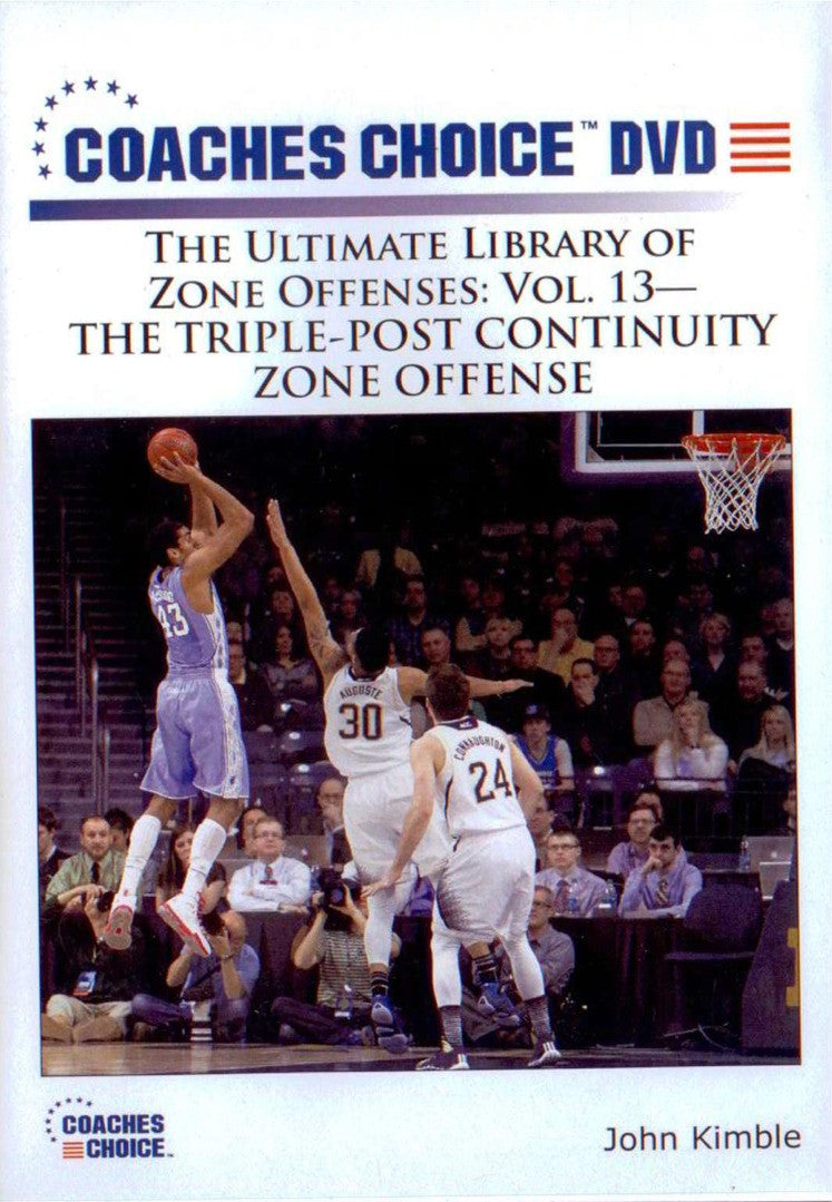 Triple Post Continuity Zone Offense by Bo Kimble Instructional Basketball Coaching Video
