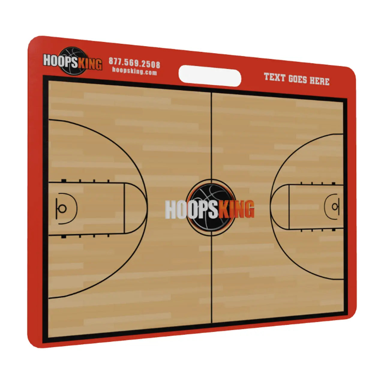 23 X 18 Custom Basketball Coaching Board | 2 Sided| Carry Handle HoopsKing