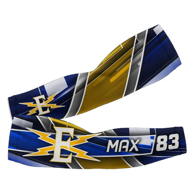 Velocity sleeve design in sample colors