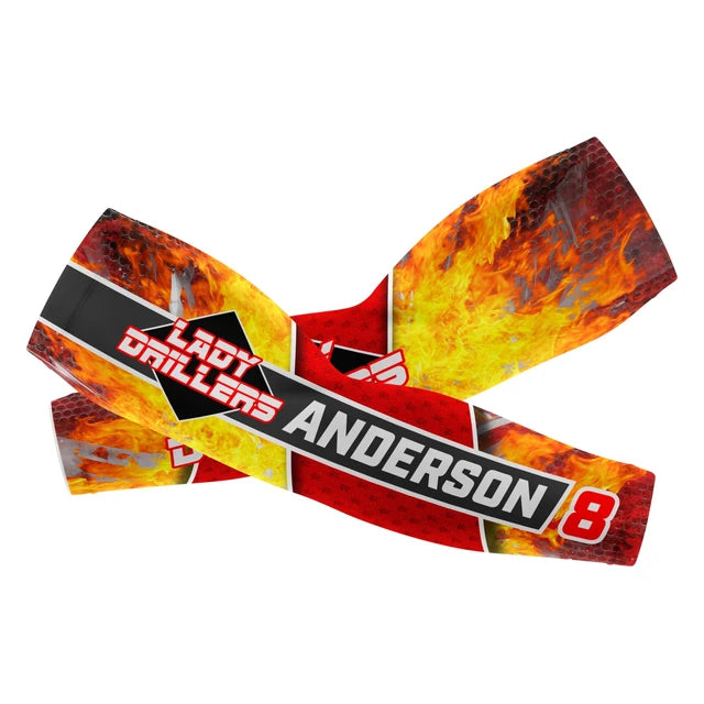 Mesh sleeve design in sample colors